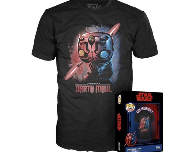 Funko Boxed Tee: Star Wars EP1 - Darth Maul T-Shirt (XL)