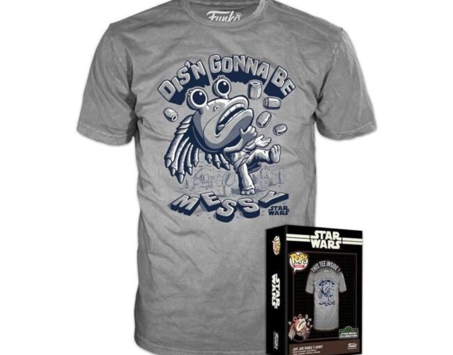 Funko Boxed Tee: Star Wars: The Phantom Menace Anniversary - Jar Jar Bink T-Shirt (S)