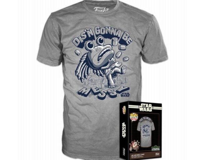 Funko Boxed Tee: Star Wars: The Phantom Menace Anniversary - Jar Jar Bink T-Shirt (M)