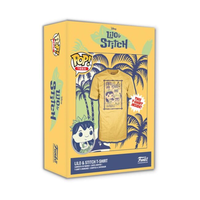 Funko Boxed Pop! Tees Disney: Lilo & Stitch - Hula T-Shirt (S) - Image 2