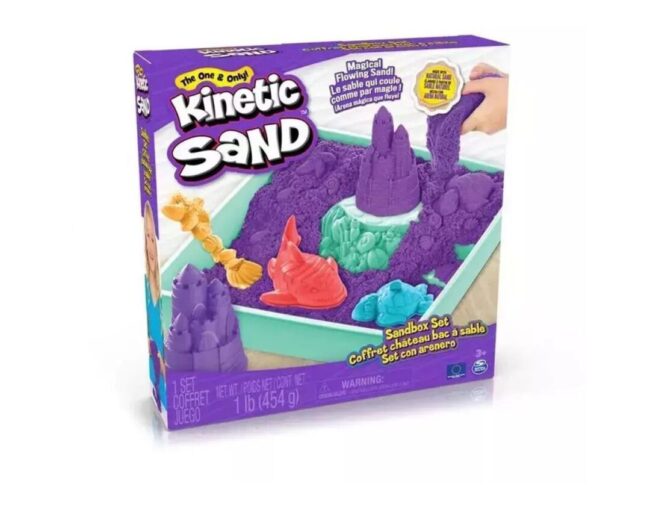 Spin Master Kinetic Sand: Sandbox Set - Purple (20143456-20146488)