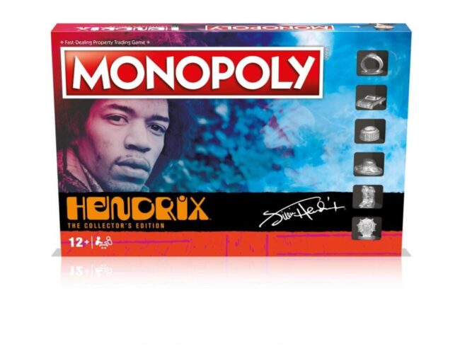 Winning Moves: Monopoly - Jimi Hendrix (English Language) (WM03131-EN1)