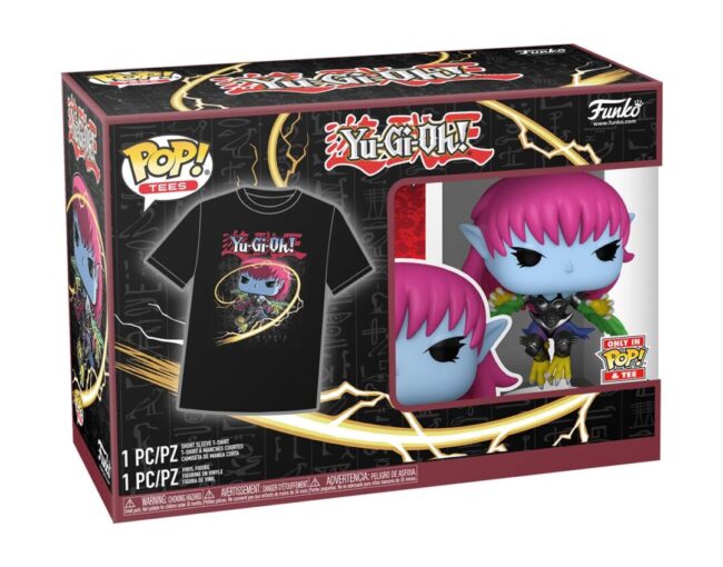 Funko Pop! & Tee (Adult): Yu-Gi-Oh! - Harpie Lady (Black) Vinyl Figure & T-Shirt (S) - Image 2