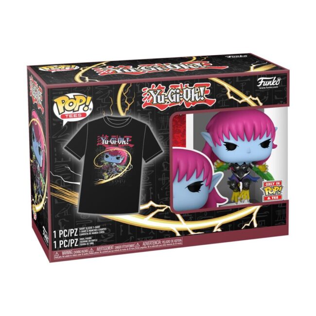 Funko Pop! & Tee (Adult): Yu-Gi-Oh! - Harpie Lady (Black) Vinyl Figure & T-Shirt (M) - Image 2