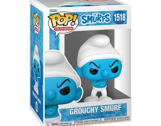 Funko Pop! Television: The Smurfs - Grouchy Smurf #1518 Vinyl Figure - Image 2