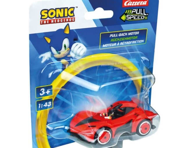Carrera Pull Speed: Sonic The Hedgehog - Shadow the Hedgehog (Red) Pull-Back Vehicle 1:43 (15818328) - Image 3