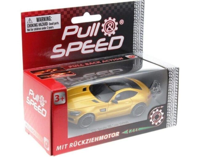Carrera Pull & Speed: Mercedes AMG Coupe Solarbeam Pull Back Action Vehicle 1:43 (15817321)