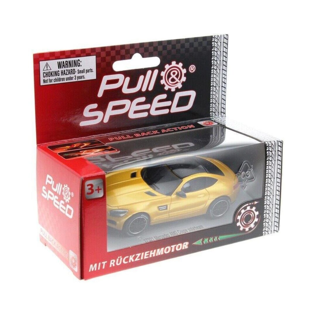 Carrera Pull & Speed: Mercedes AMG Coupe Solarbeam Pull Back Action Vehicle 1:43 (15817321)