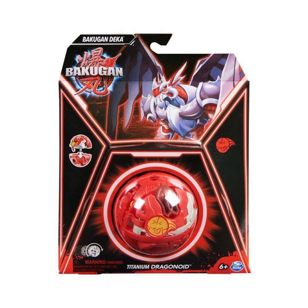 Spin Master Bakugan: Deka - Titanium Dragonoid Action Figure (20142170)
