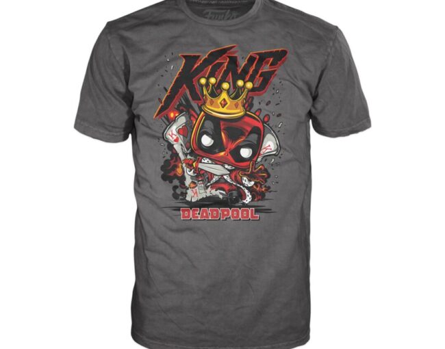 Funko Pop! Tee (Adult): Deadpool - King Deadpool T-Shirt (S)
