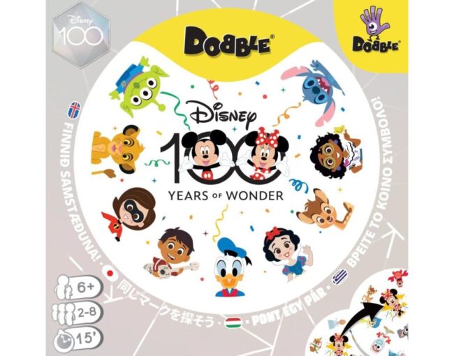 Κάισσα Dobble Disney 100 - Επιτραπέζιο (Ελληνική Γλώσσα) (KA114677)