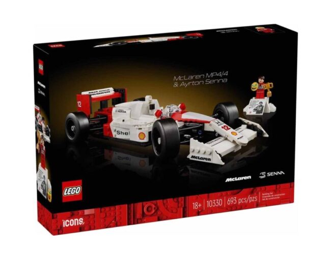 LEGO® Icons: McLaren MP4/4 & Ayrton Senna (10330)