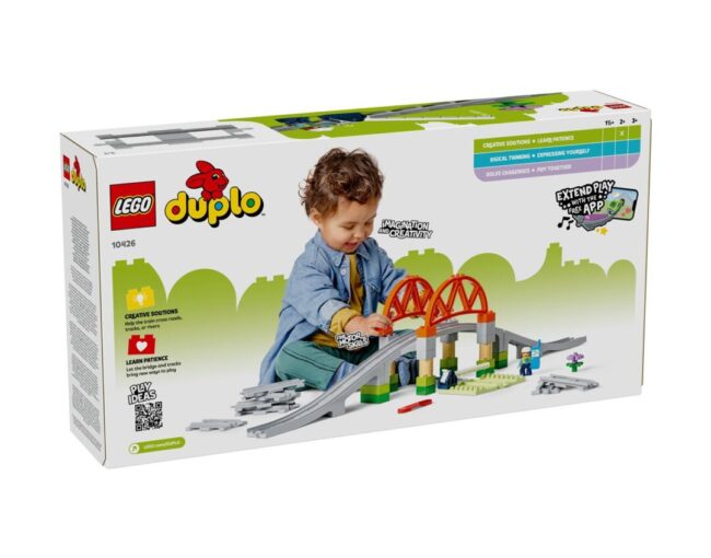 LEGO® DUPLO® Town: Train Bridge and Tracks Expansion Set (10426) - Image 3