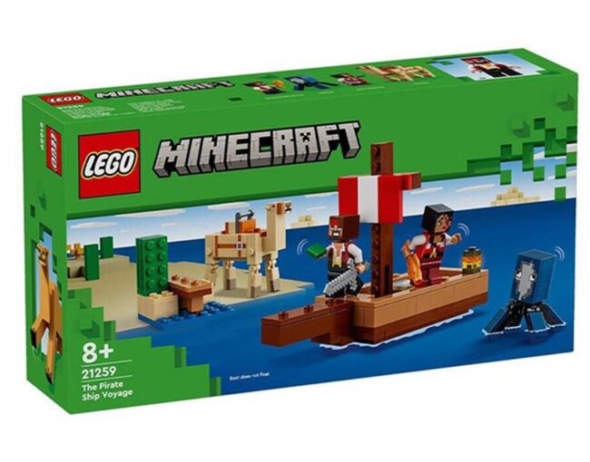 LEGO® Minecraft®: The Pirate Ship Voyage (21259)