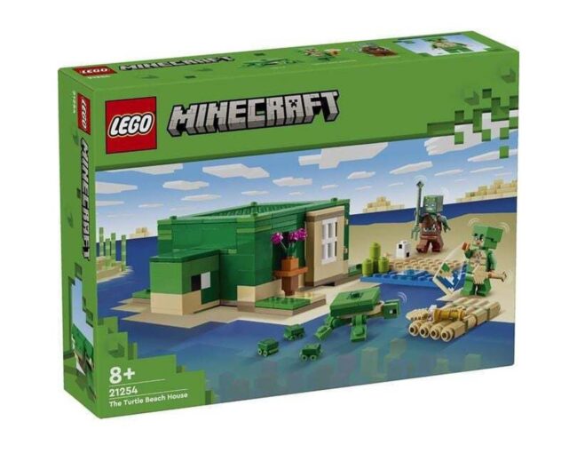 LEGO® Minecraft®: The Turtle Beach House Model (21254)