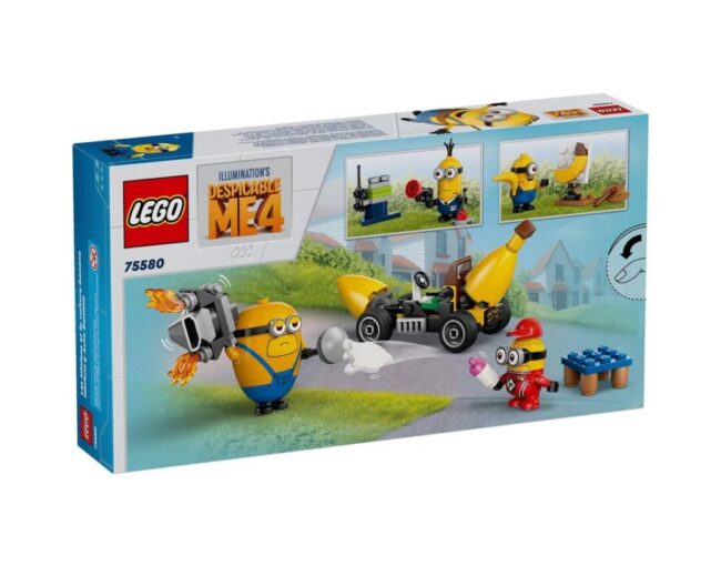 LEGO® Despicable Me: 4 Minions and Banana Car (75580)