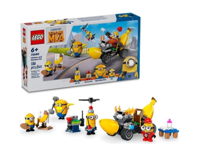 LEGO® Despicable Me: 4 Minions and Banana Car (75580) - Image 2