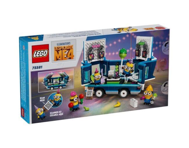 LEGO® Despicable Me: 4 Minions’ Music Party Bus (75581)