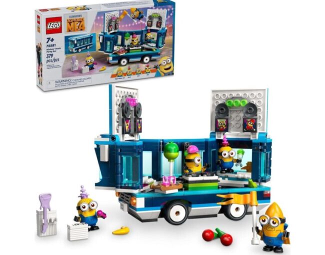 LEGO® Despicable Me: 4 Minions’ Music Party Bus (75581) - Image 2