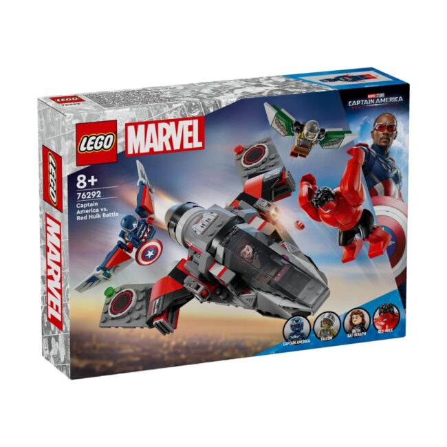 LEGO® Marvel: Captain America vs. Red Hulk Battle (76292) - Image 2