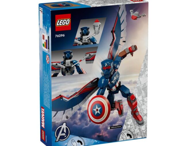 LEGO® Marvel: New Captain America Construction Figure (76296) - Image 3