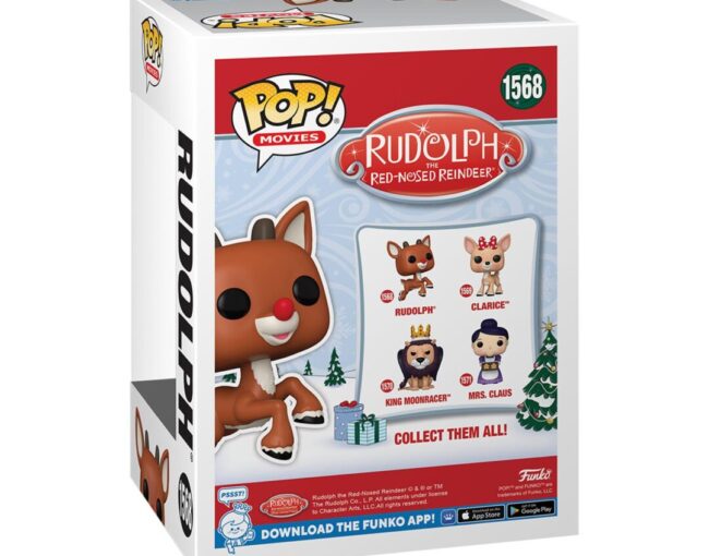 Funko Pop! Movies: Rudolph Red-Nosed Reindeer - Rudolph (Flying​) #1568 Vinyl Figure - Image 3