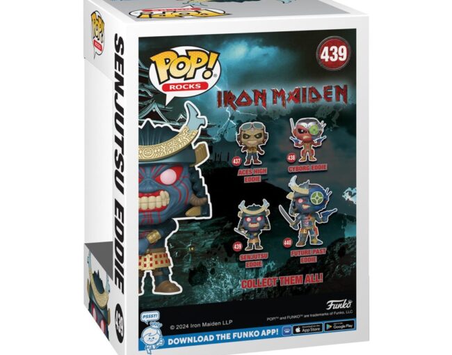 Funko Pop! Rocks: Iron Maiden - Senjutsu Eddie #439 Vinyl Figure - Image 3