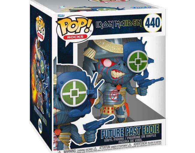 Funko Pop! Super: Iron Maiden - Future Past Eddie #440 Vinyl Figure (6") - Image 2