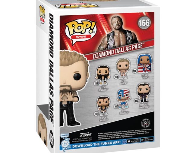Funko Pop! WWE - Diamond Dallas Page #166 Vinyl Figure - Image 3