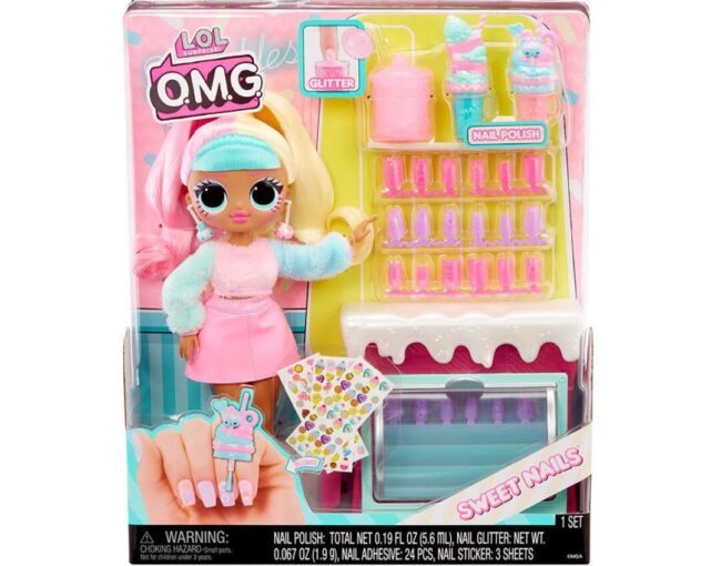 MGA L.O.L. Surprise: OMG - Sweet Nails Candylicious Sprinkles Shop (503781-EUC)