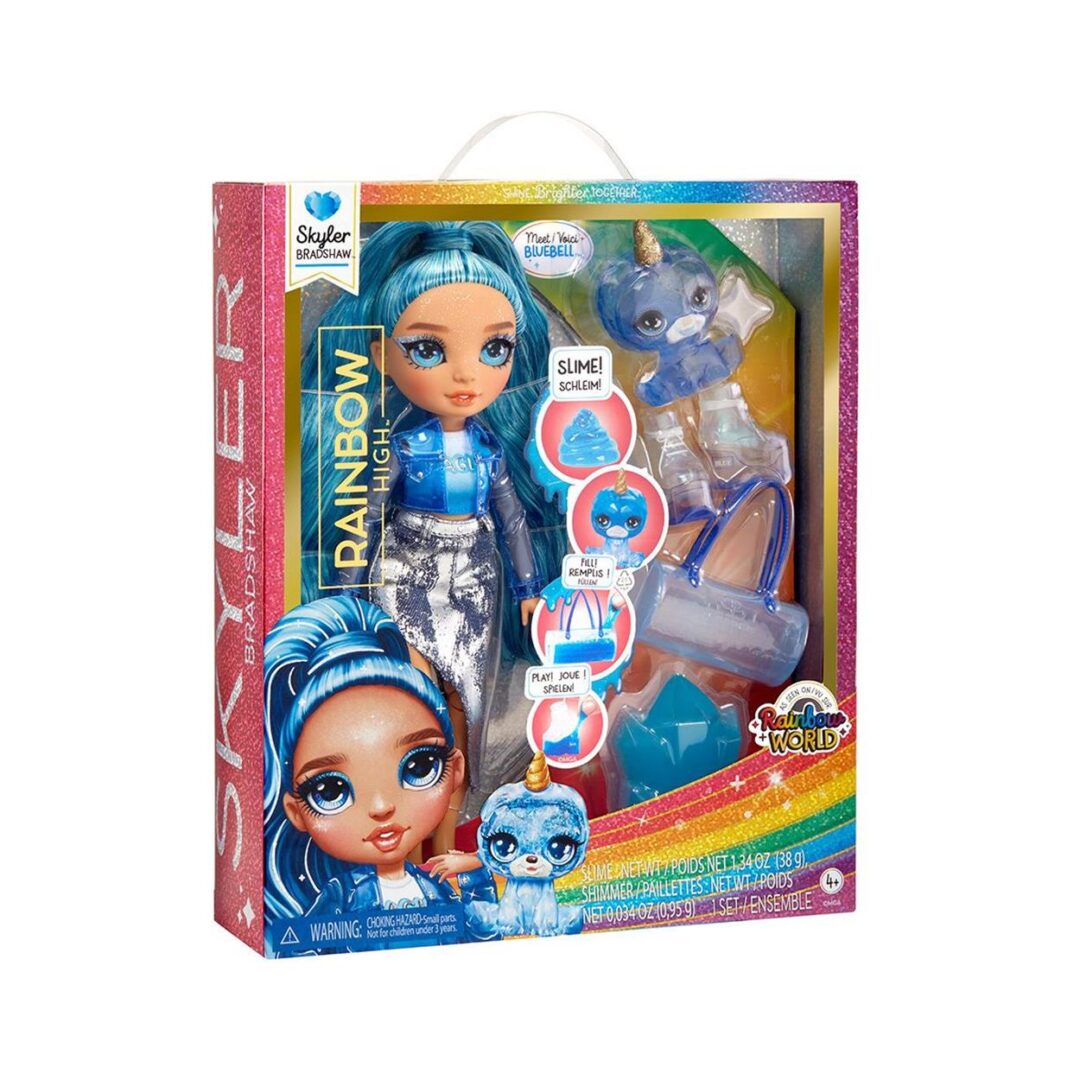 MGA Rainbow High: Skyler Bradshaw - (Blue) Doll & Slime (120216-EU)