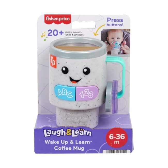 Fisher-Price® Laugh & Learn® - Wake Up & Learn Coffee Mug (HWY44) - Image 2
