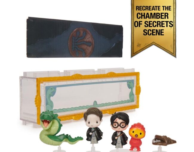 Spin Master Harry Potter: Micro Magical Moments - Tom Riddle/The Basilisk/Fawkes/Harry Potter Mini Figures 5Pack (6068622) - Image 2