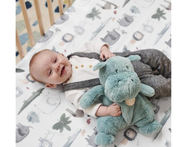 Spin Master Baby Gund: Oh So Snuggly - Hippo Large Plush (6071138) - Image 2