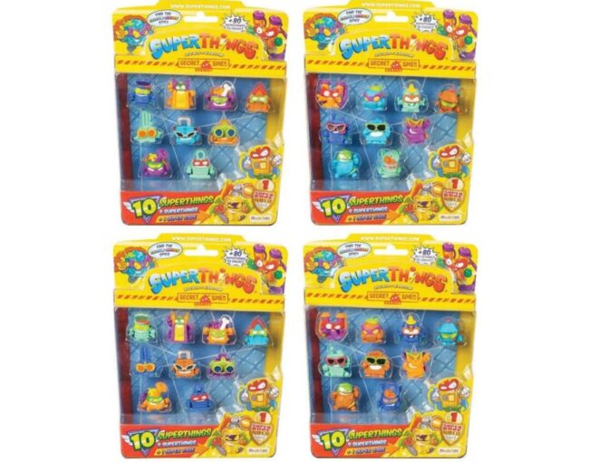AS Superthings Rivals of Kaboom: Secret Spies Series - 9+1 Mini Figures (1013-61135)