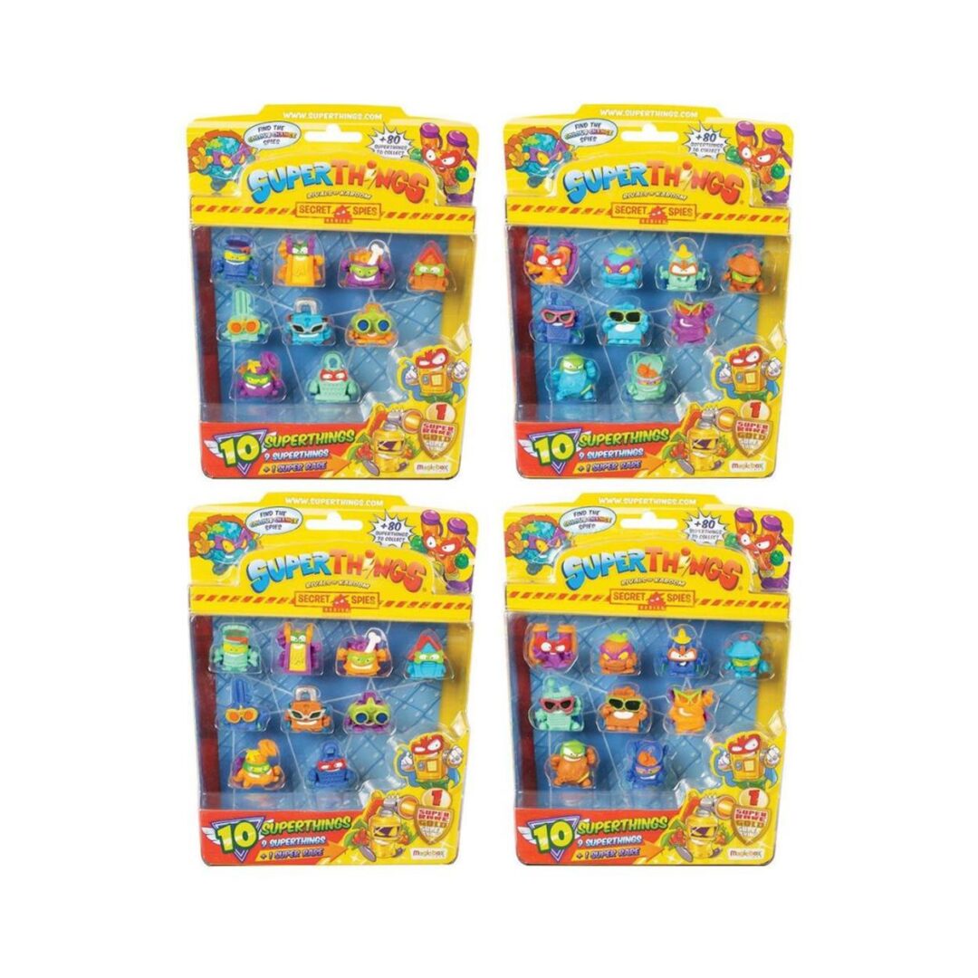 AS Superthings Rivals of Kaboom: Secret Spies Series - 9+1 Mini Figures (1013-61135)