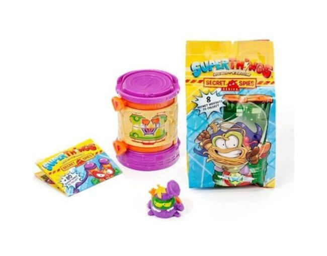 AS Superthings Rivals of Kaboom: Secret Spies Series - Mini Creature with Secret Hiding Place (1013-61205)