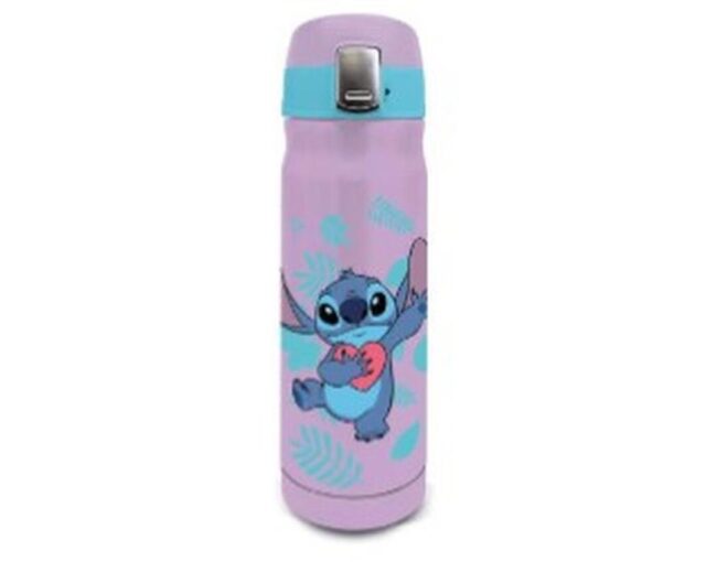 Stor: Disney: Stitch - Insulated Stainless Steel Traveling Bottle (410ml) (75863)