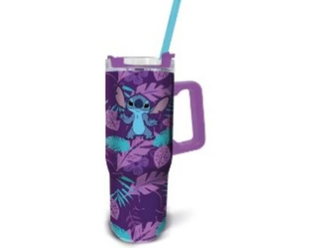 Stor: Disney: Stitch - Insulated Stainless Steel XL Rambler Mug (940ml) (75893)