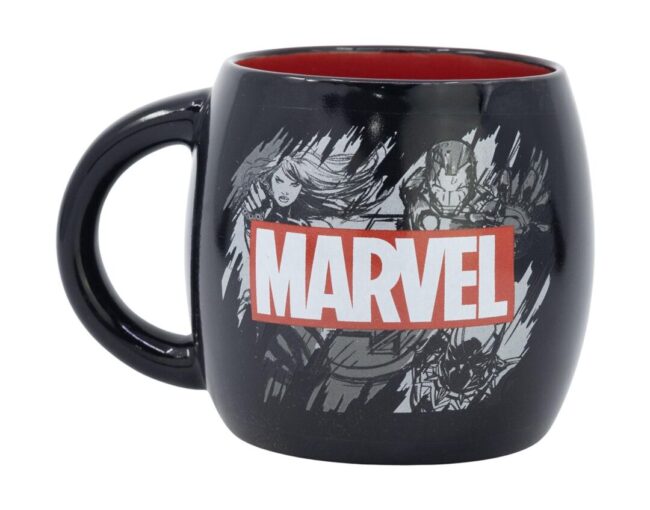 Stor: Marvel Pattern - Globe Mug In Gift Box (380ml) (75436) - Image 3