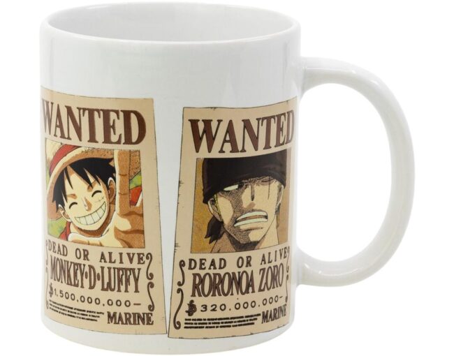 Stor One Piece: Wanted - Ceramic Mug in Gift Box (325ml) (00515)