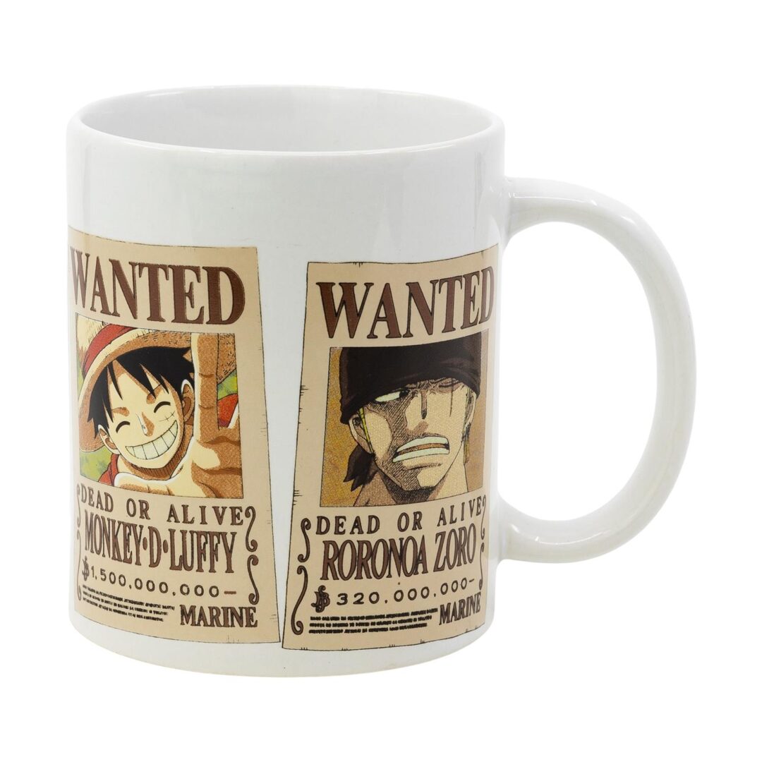 Stor One Piece: Wanted - Ceramic Mug in Gift Box (325ml) (00515)