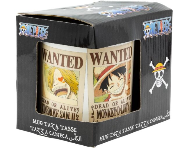 Stor One Piece: Wanted - Ceramic Mug in Gift Box (325ml) (00515) - Image 3