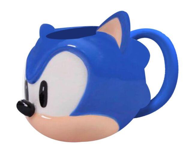 Stor: Sonic the Hedgehog - Head 3D Mug In Gift Box (350ml) (78896)