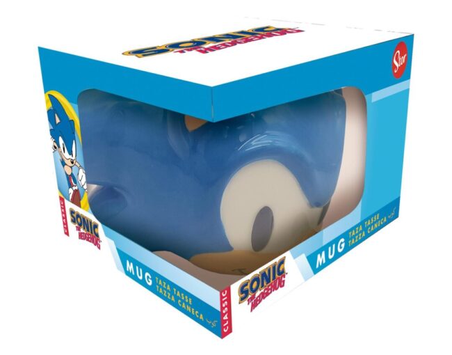 Stor: Sonic the Hedgehog - Head 3D Mug In Gift Box (350ml) (78896) - Image 2