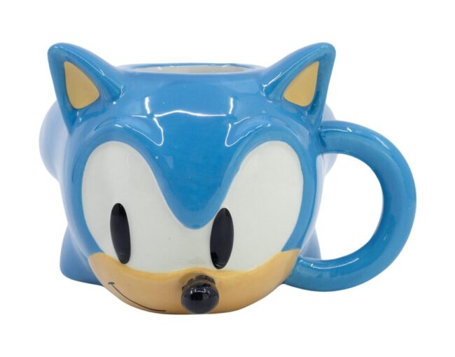 Stor: Sonic the Hedgehog - Head 3D Mug In Gift Box (350ml) (78896) - Image 3
