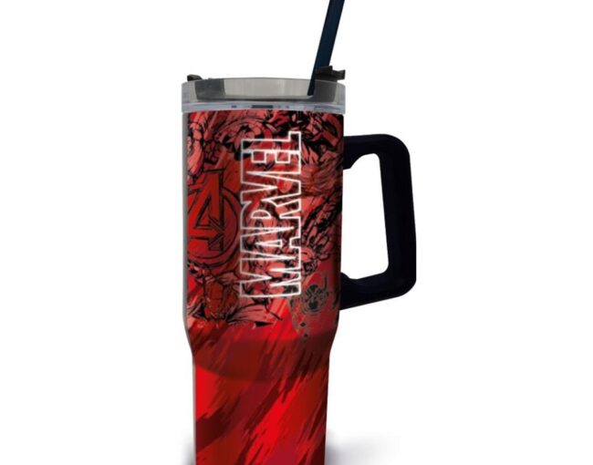 Stor: Marvel - Insulated Stainless Steel XL Rambler Mug (940ml) (75443)