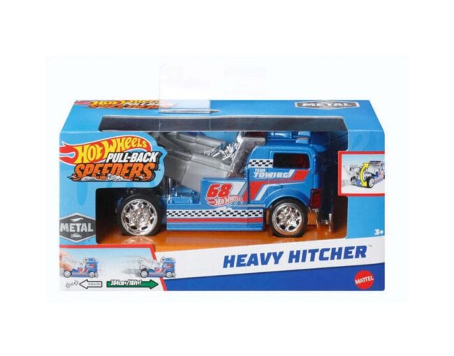 Mattel Hot Wheels: Pull-Back Speeders - Heavy Hitcher (1:43) (HPR80)