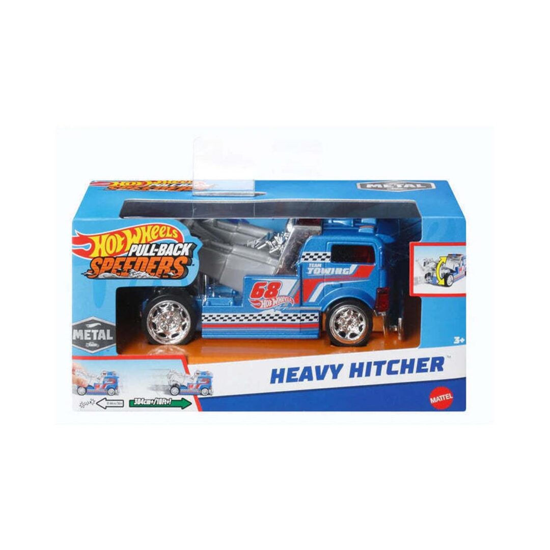 Mattel Hot Wheels: Pull-Back Speeders - Heavy Hitcher (1:43) (HPR80)