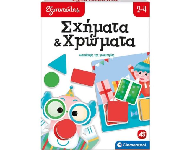 AS Clementoni: Εξυπνούλης - Σχήματα & Χρώματα (1024-63259)